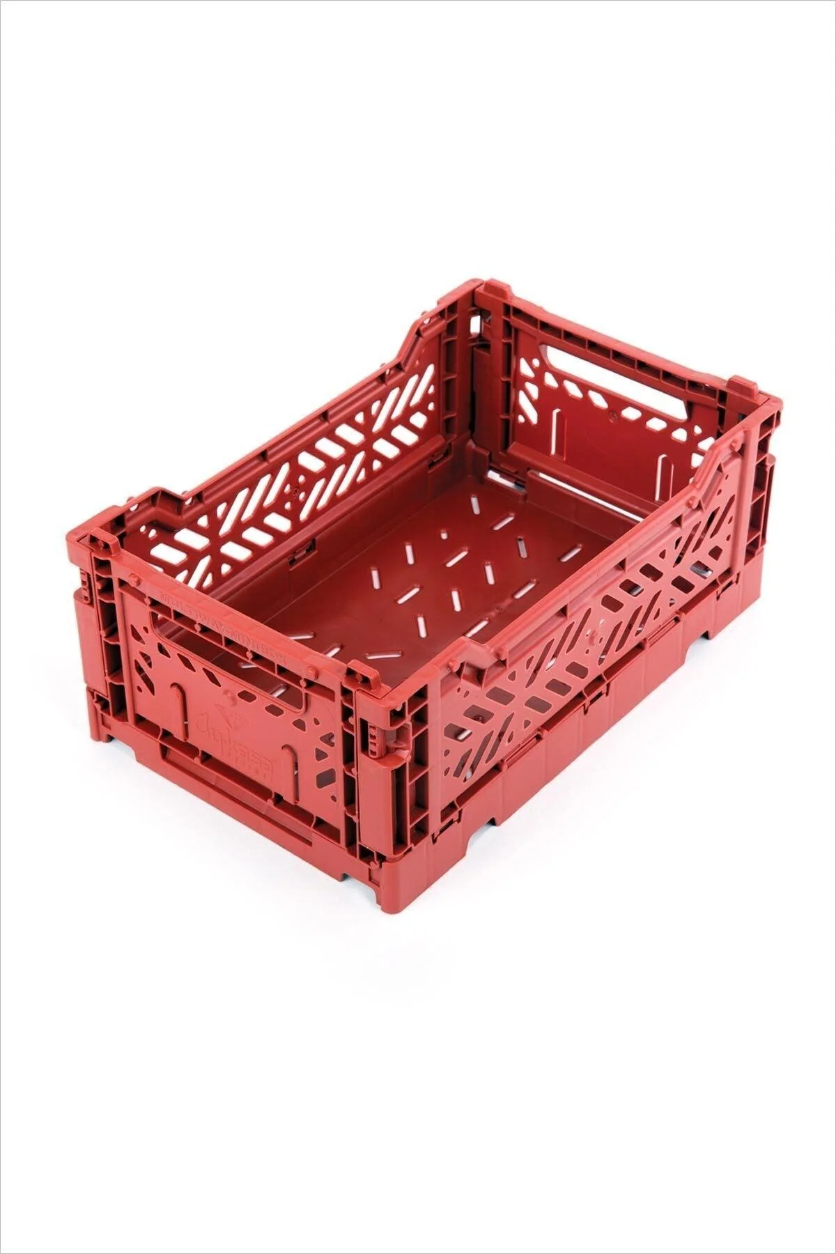 4-liter foldable storage case for children's items in red