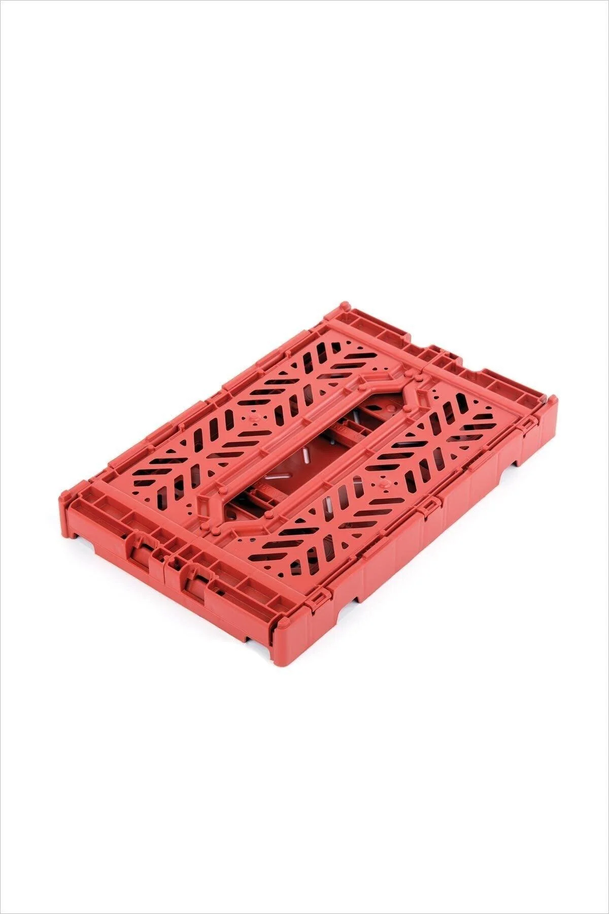 4-liter foldable storage case for children's items in red