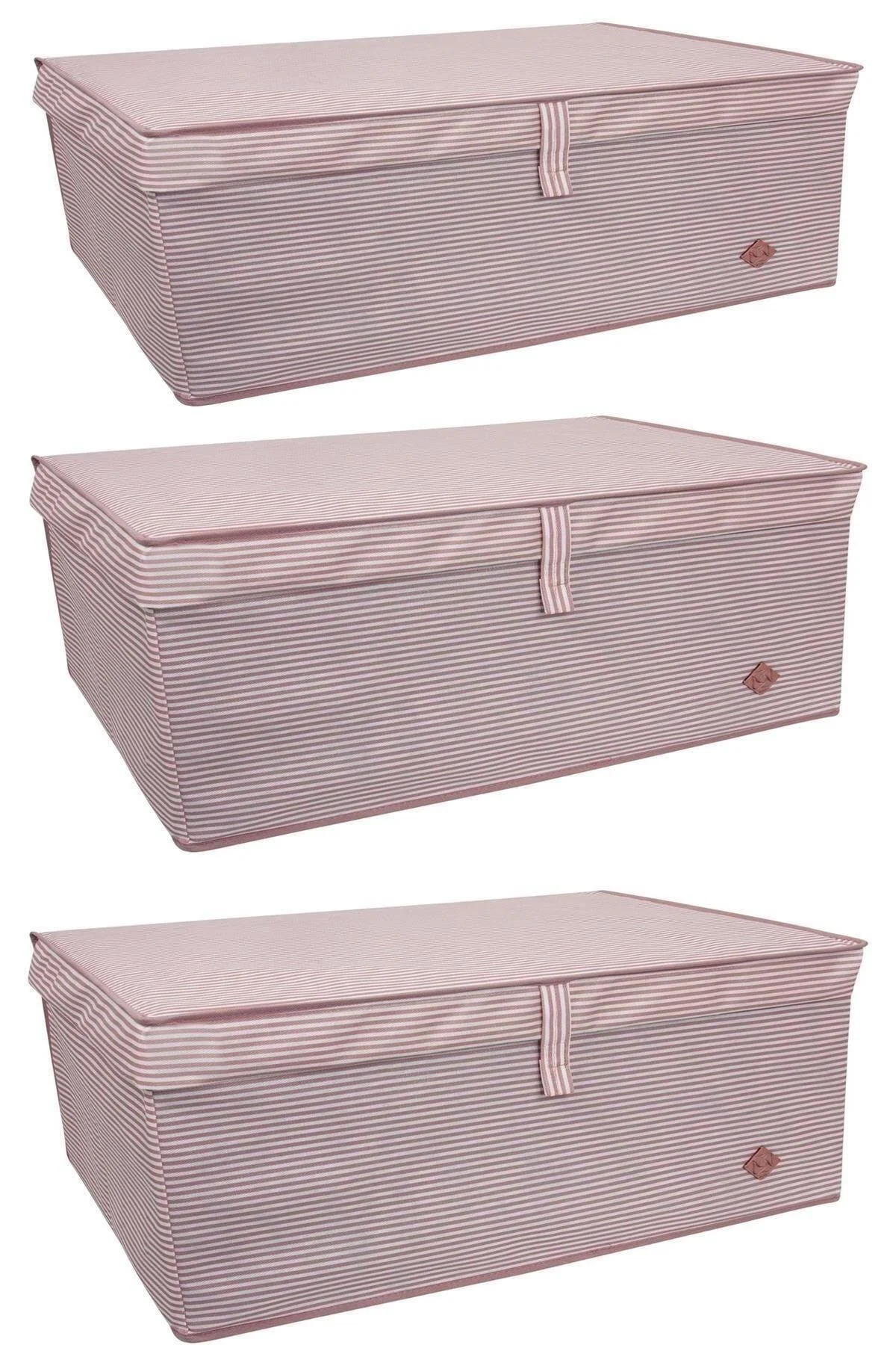 Multi-purpose storage box with latch lid 50x40x19 cm