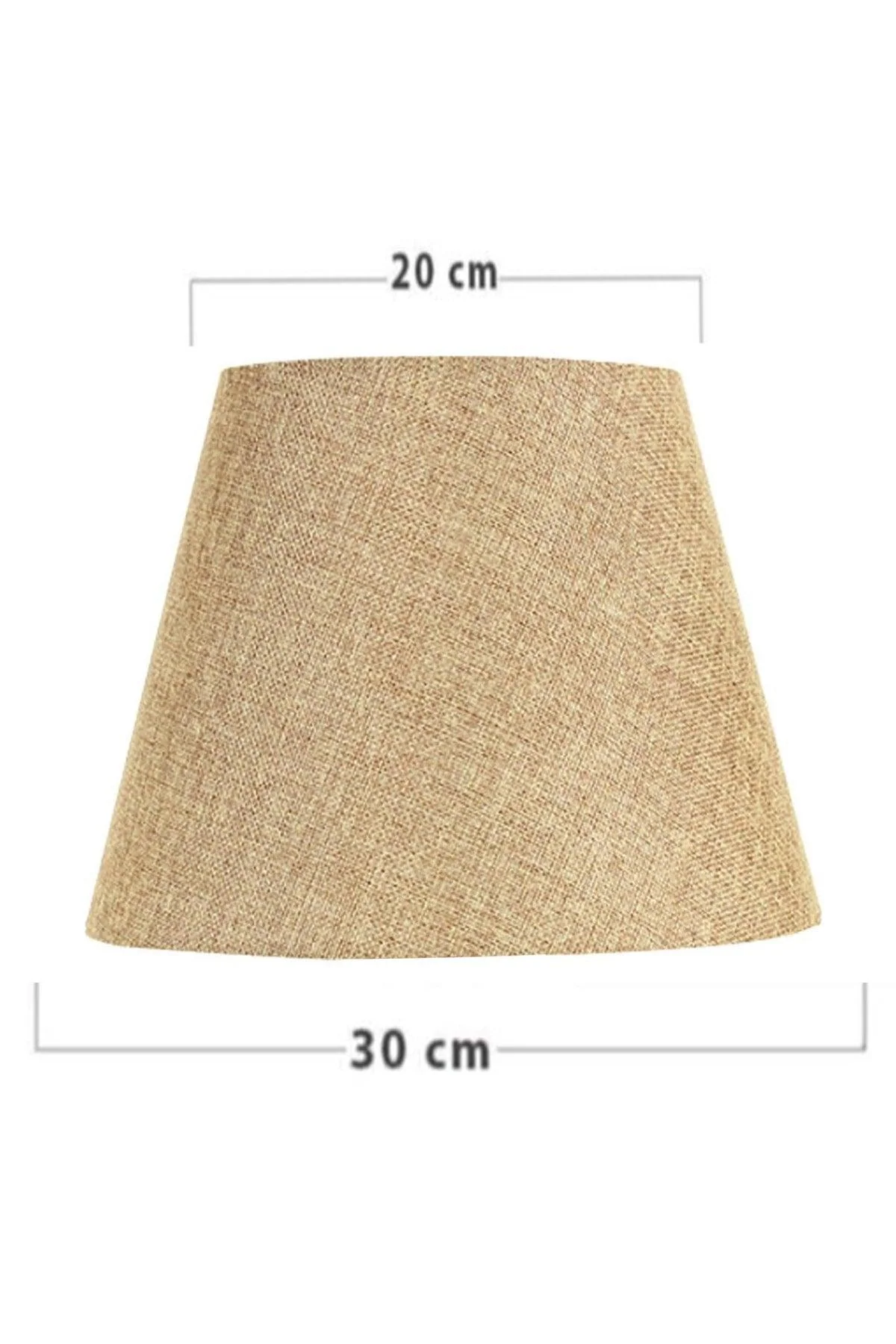 Beige conical woven straw hat with natural brim