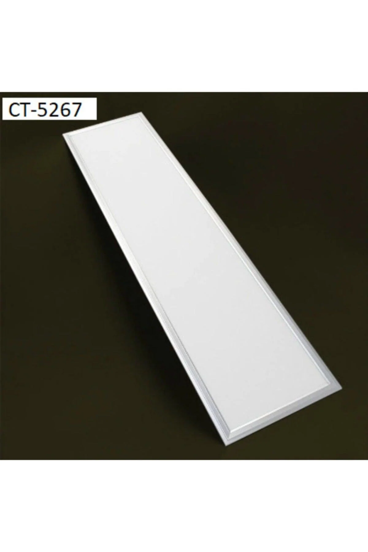 30×120 cm Wall‑Mounted LED Panel – 40W Daylight (3000K) with Blue Accent