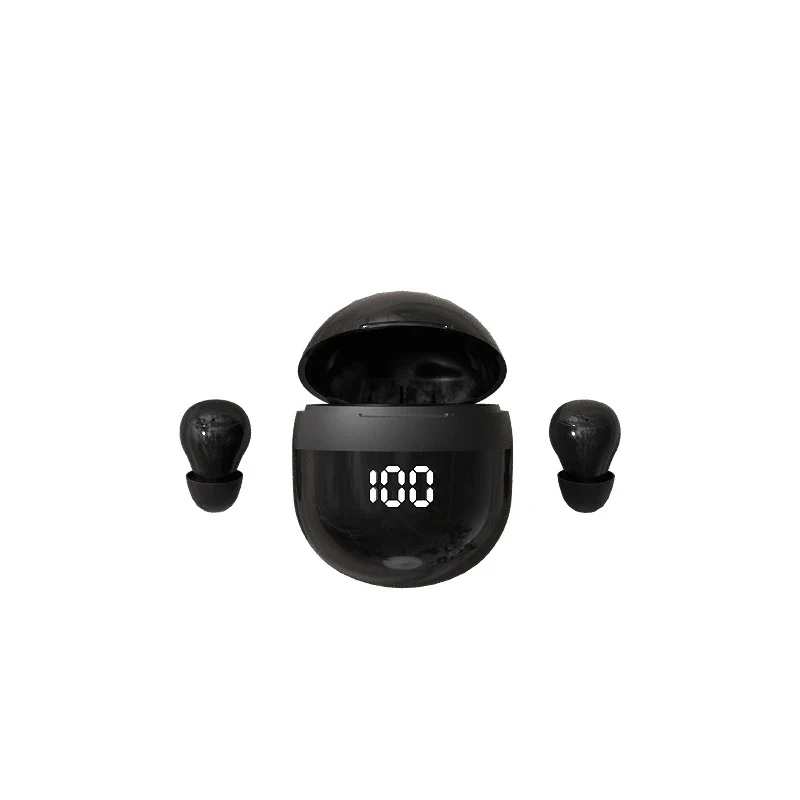 Ultra-compact wireless Bluetooth 5.3 earbuds with noise reduction