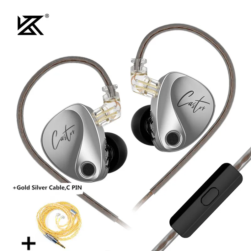 In-Ear Earbuds with Dual Drivers and Tunable Bass for Personalized Sound