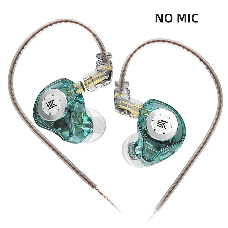 Wired in-ear earbuds with 10mm dynamic driver for HIFI bass and noise cancelling