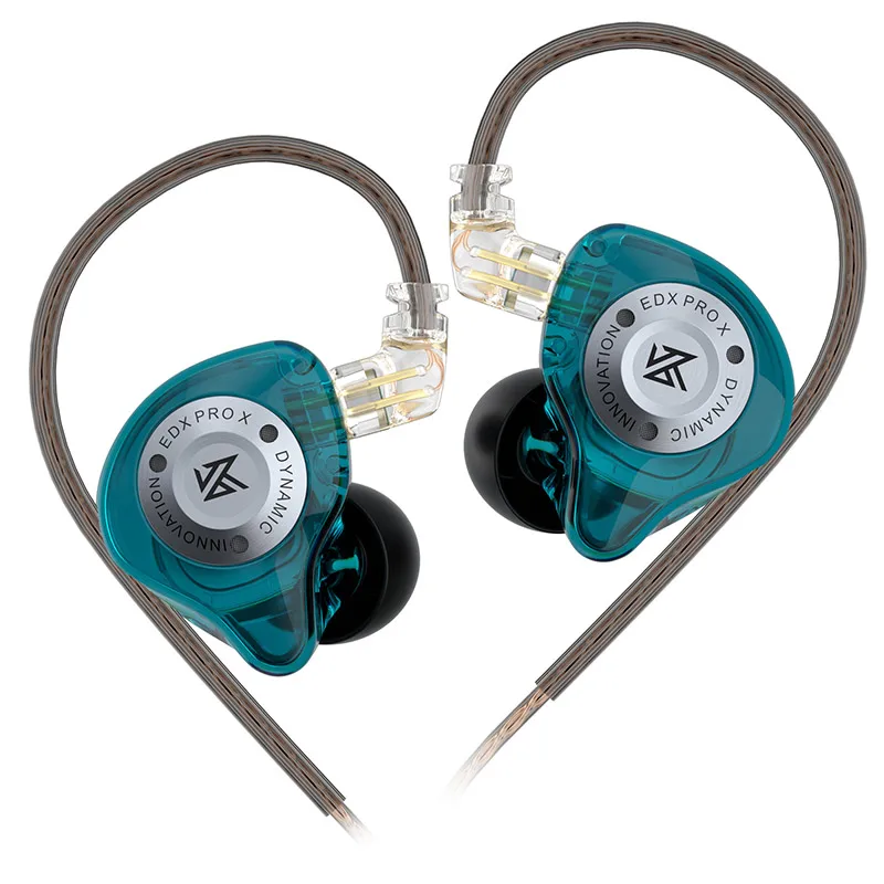 Dynamic in-ear headphones with detachable cable and sport design