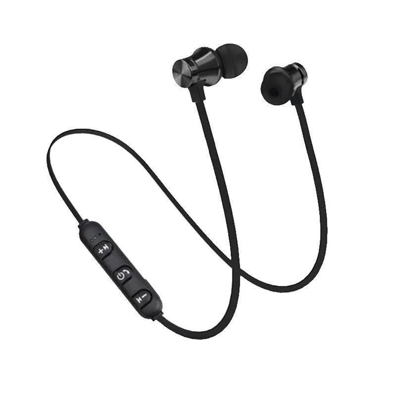 Waterproof neckband earbuds with built-in mic for sports and calls