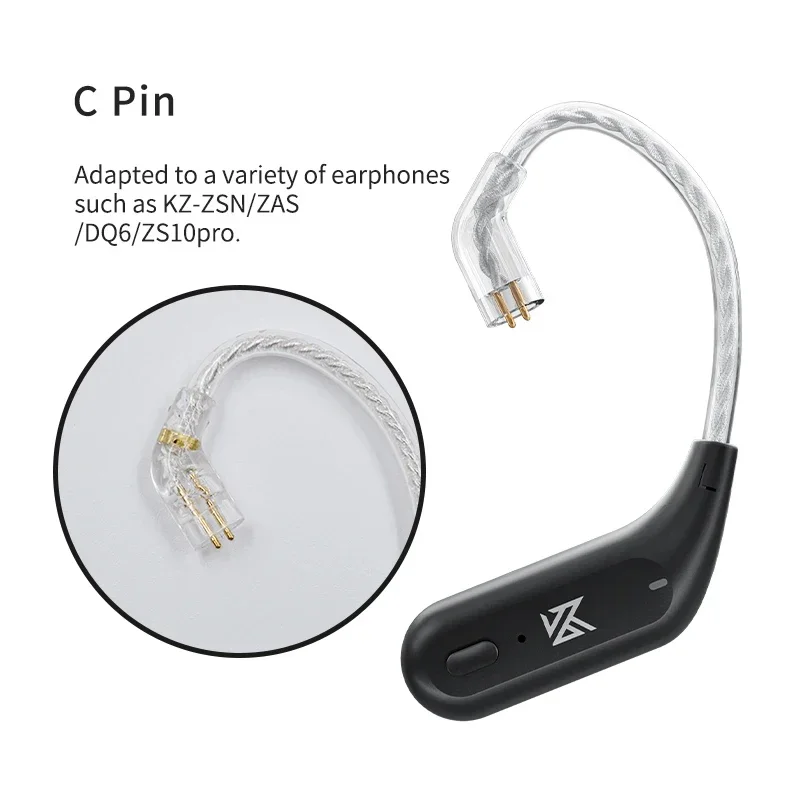 Wireless bluetooth earphones with ear hook and charging case