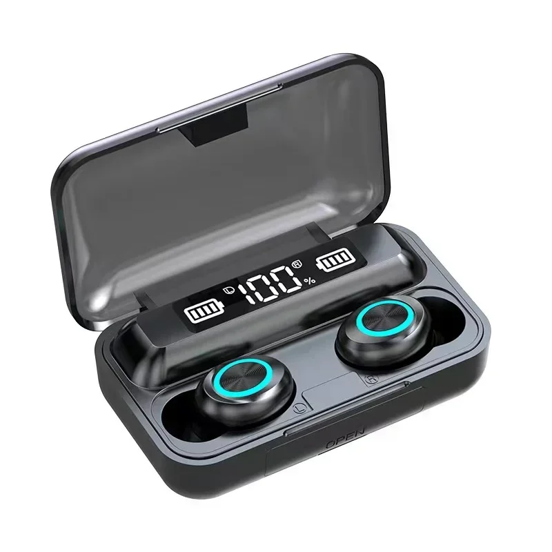 Waterproof Bluetooth Sport Earbuds with 9D Stereo Sound & Touch Controls - Sweatproof Design