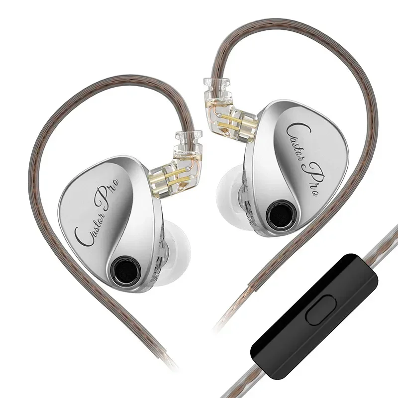 High-fidelity in-ear earbuds with tunable bass and dynamic drivers