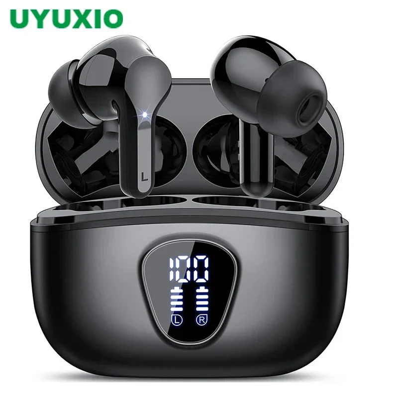 Wireless earbuds with Bluetooth 5.3, ENC noise cancelling and 48-hour playtime