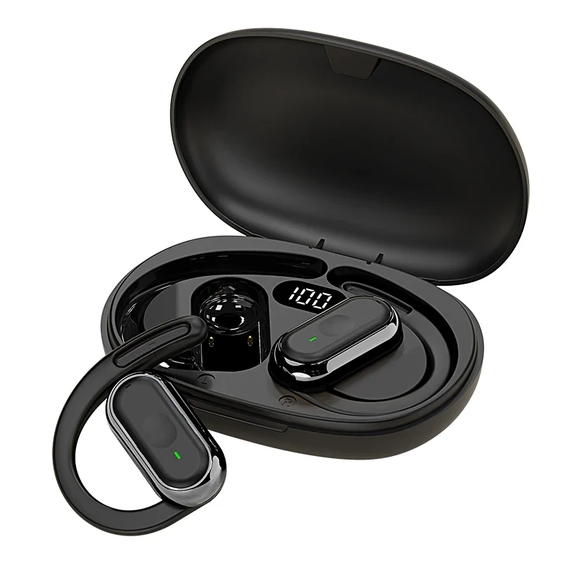 IPX7 waterproof wireless Bluetooth earphones with active noise cancelling