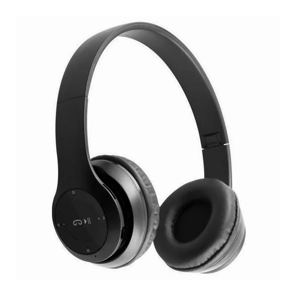 Wireless foldable headphones with noise reduction and 10-hour battery life
