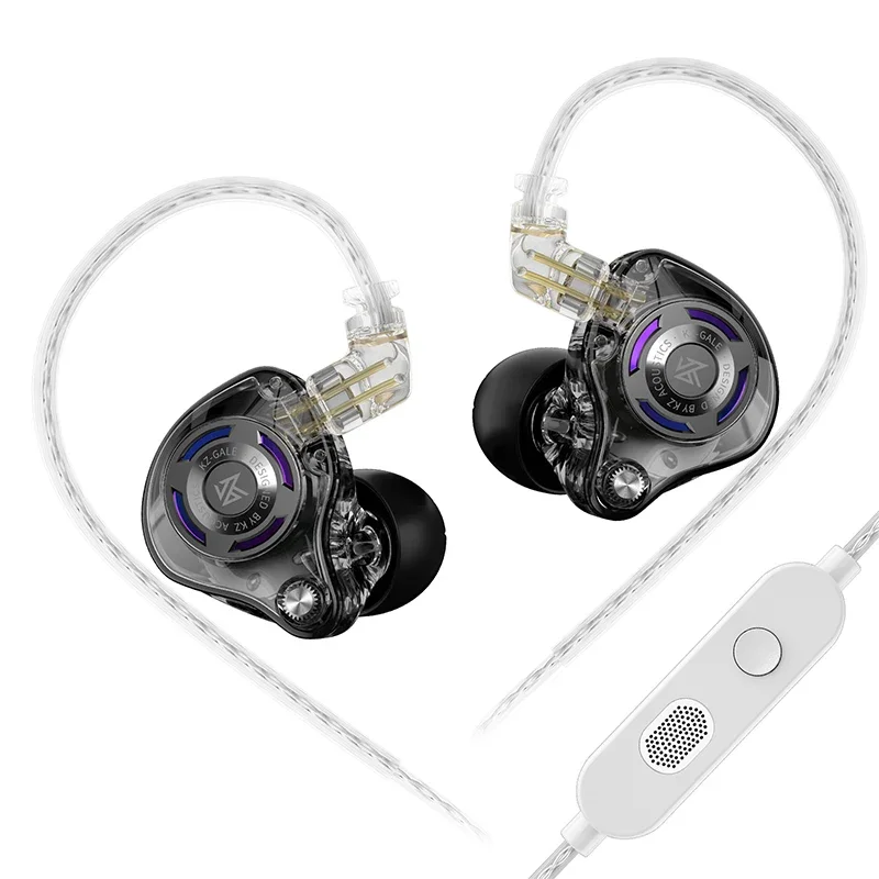 High-fidelity in-ear earbud with detachable cable for gaming and music