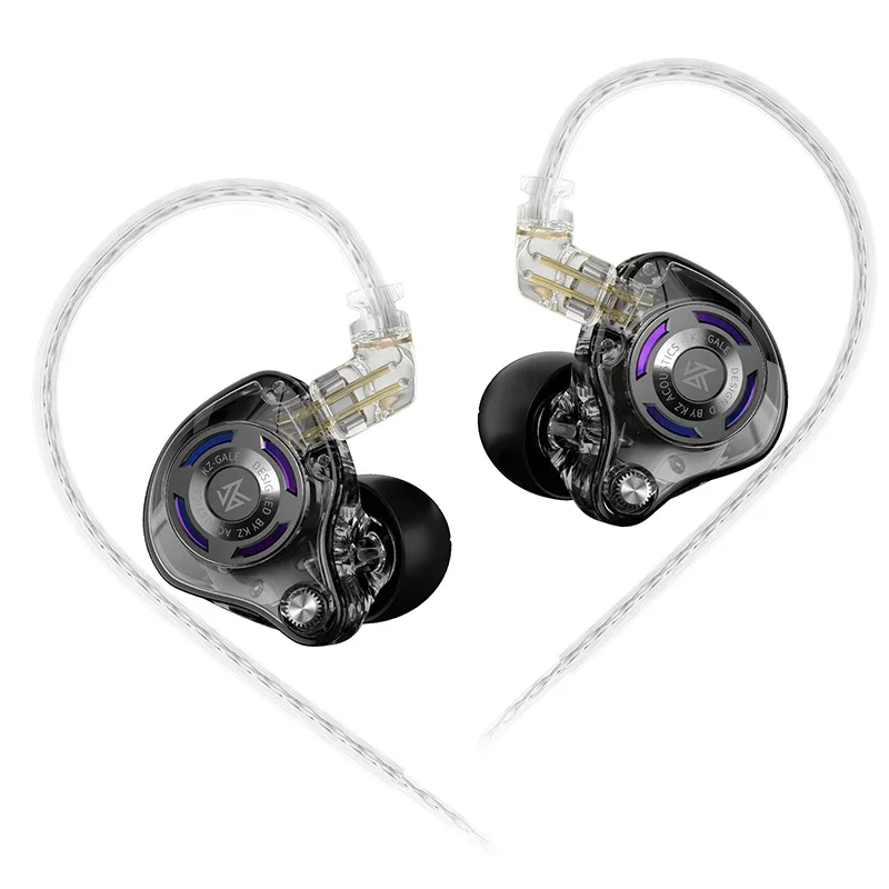 High-fidelity in-ear earbud with detachable cable for gaming and music