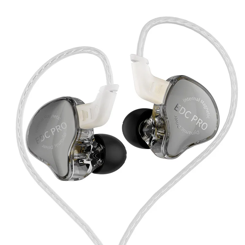 High-sensitivity in-ear earphones with silver-plated cable option