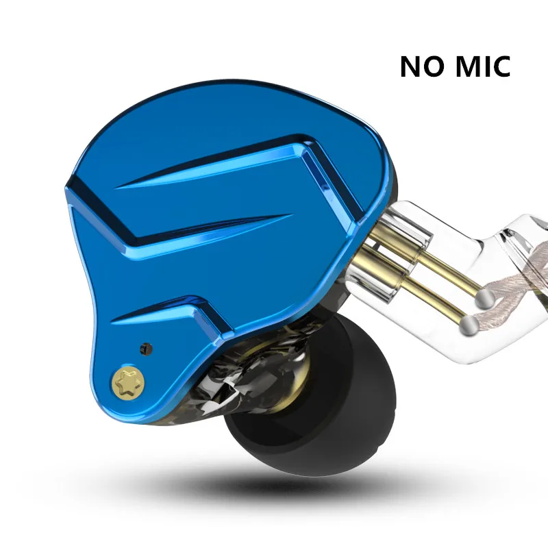 Hybrid in-ear earphones with replaceable cable for high-resolution audio