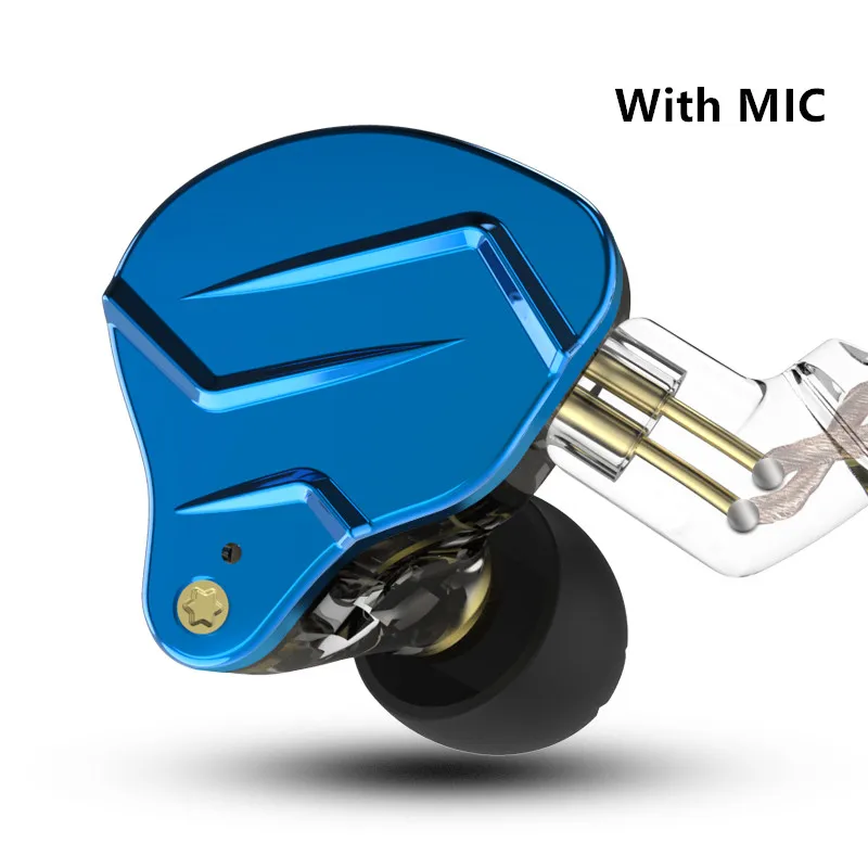 Hybrid in-ear earphones with replaceable cable for high-resolution audio