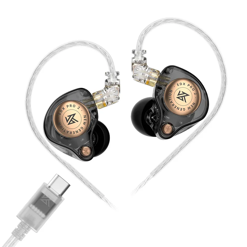 DJ-grade dynamic in-ear earphones with noise cancelling and wired option
