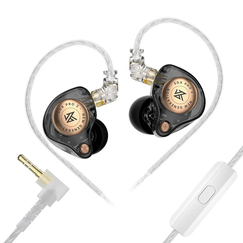 DJ-grade dynamic in-ear earphones with noise cancelling and wired option