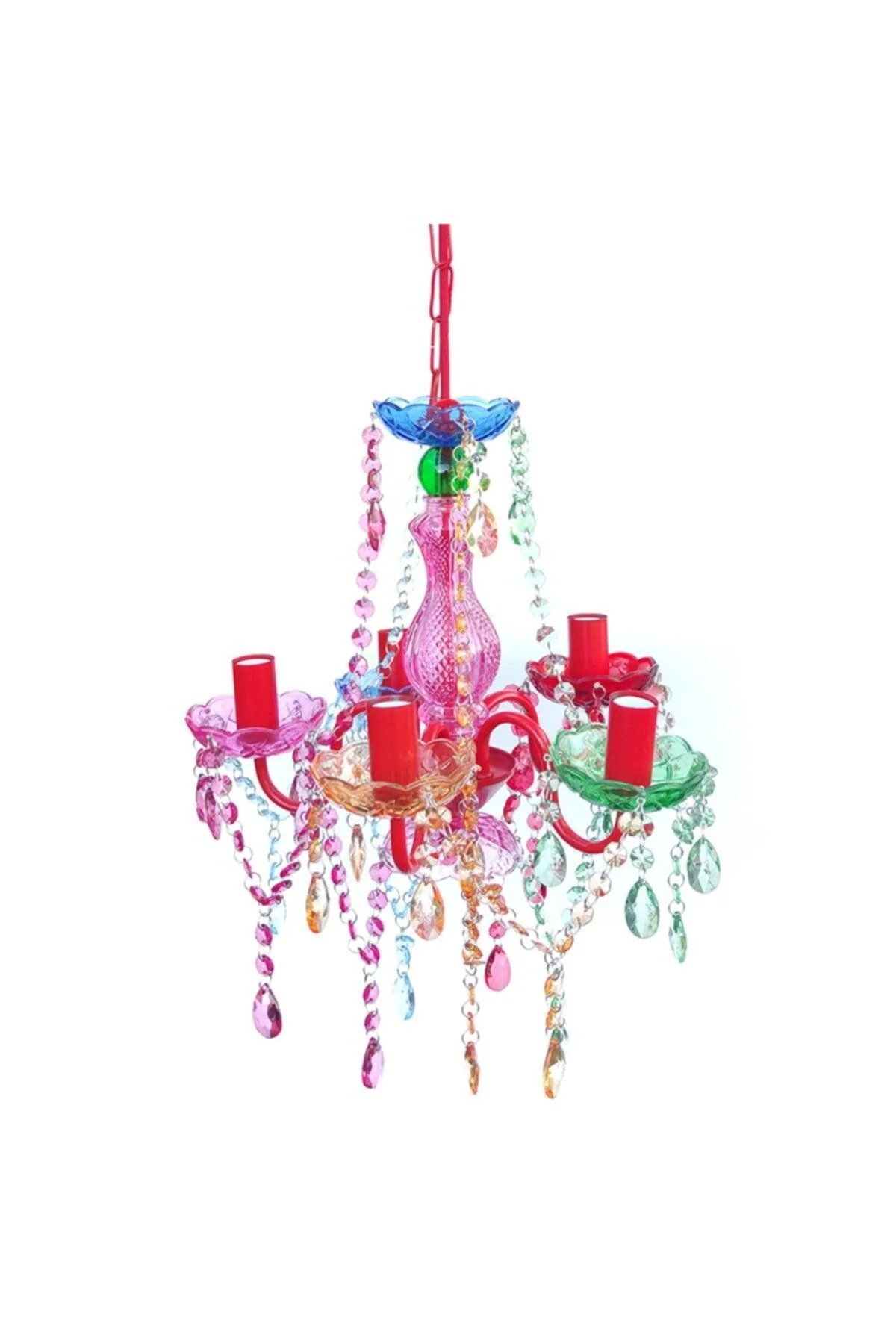 34 cm diameter color-changing ceiling chandelier