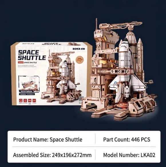 3D Wood Puzzle Kit