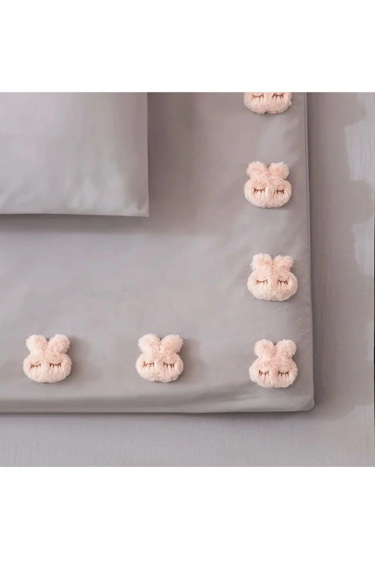 Bunny Plush Sheet Stabilizers for Flat Sheets and Covers