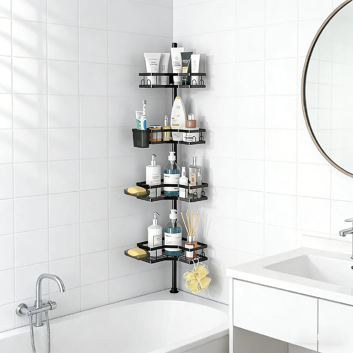 4-Layer Shower Shelf