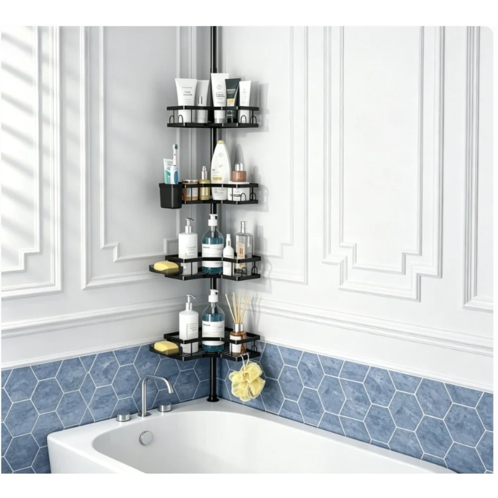 4-Tier Shower Shelf