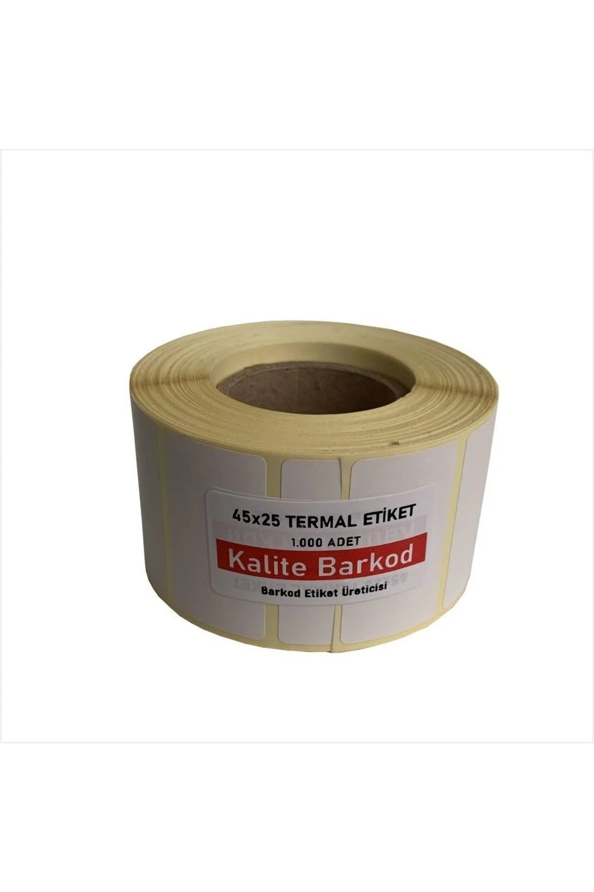 Thermal barcode labels, 45x25 mm, 1000 labels per roll
