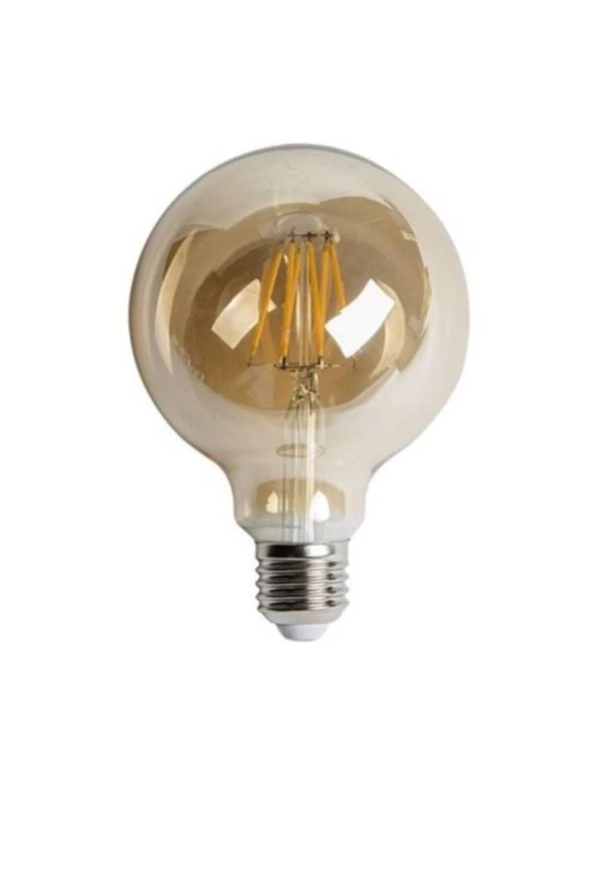 Yellow LED Bulb Set with E27 Socket for Decorative Lighting
