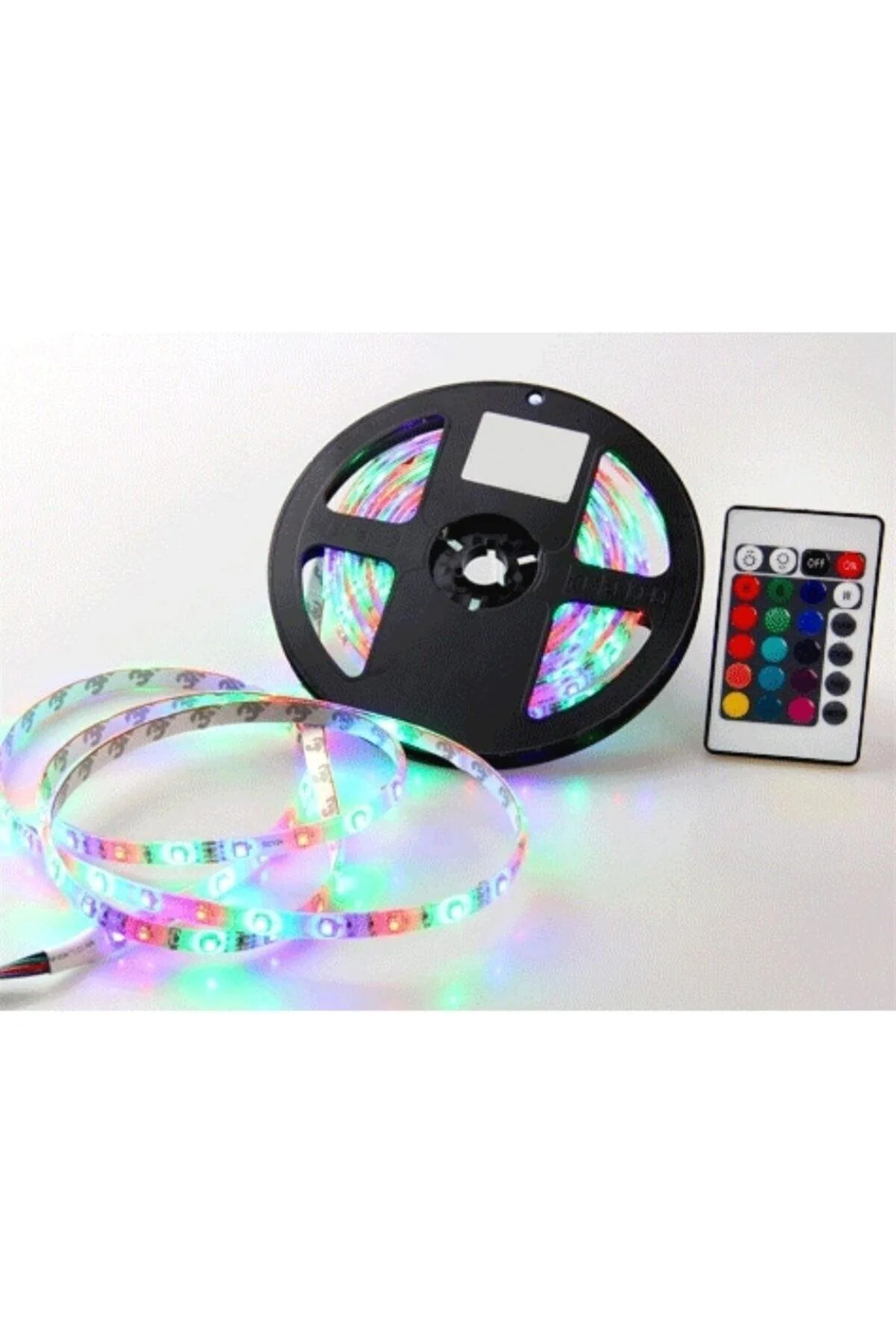 5 meter LED strip light with remote control and 20 lighting modes