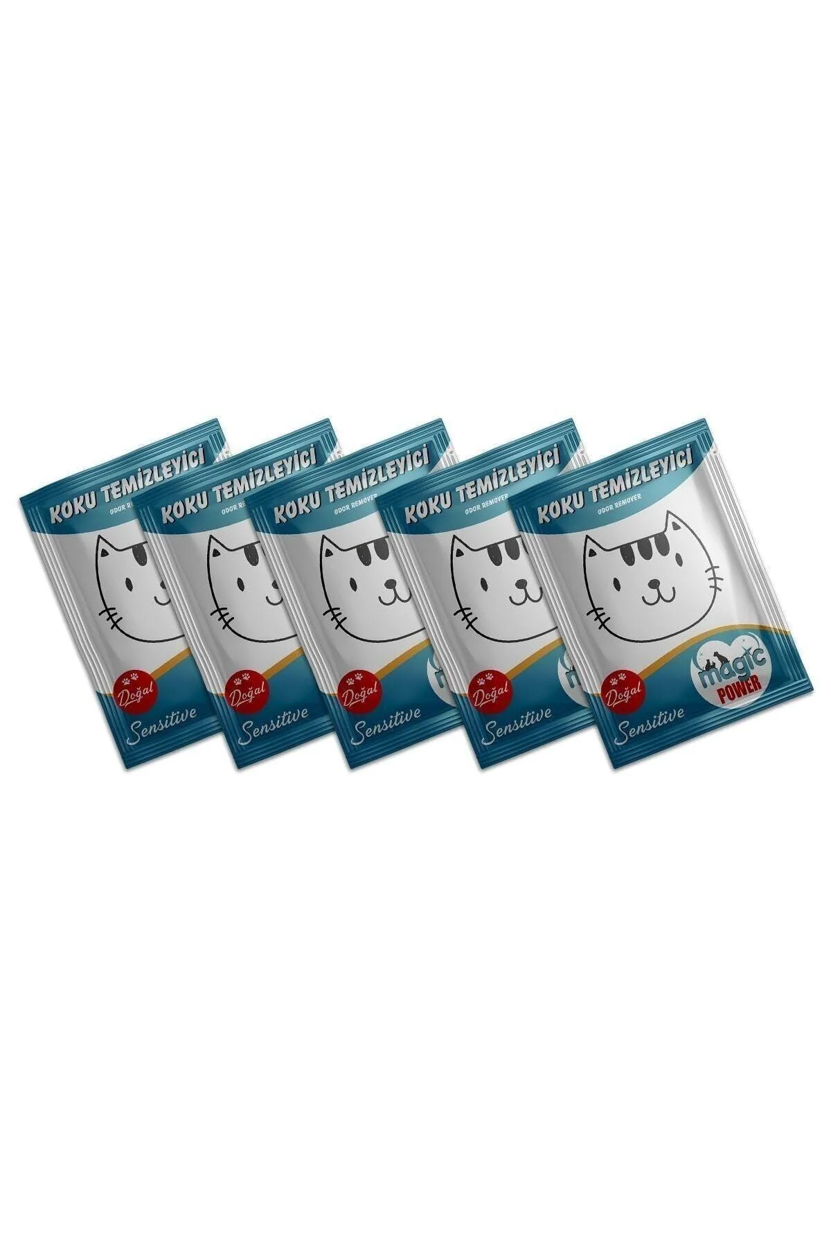 Scented cat litter odor eliminator pads - pack of 5