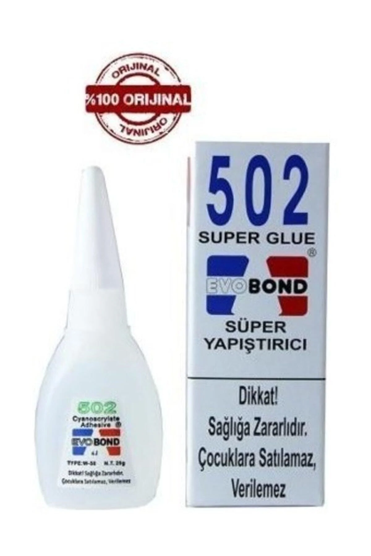 Fast-setting super glue bottle 20g