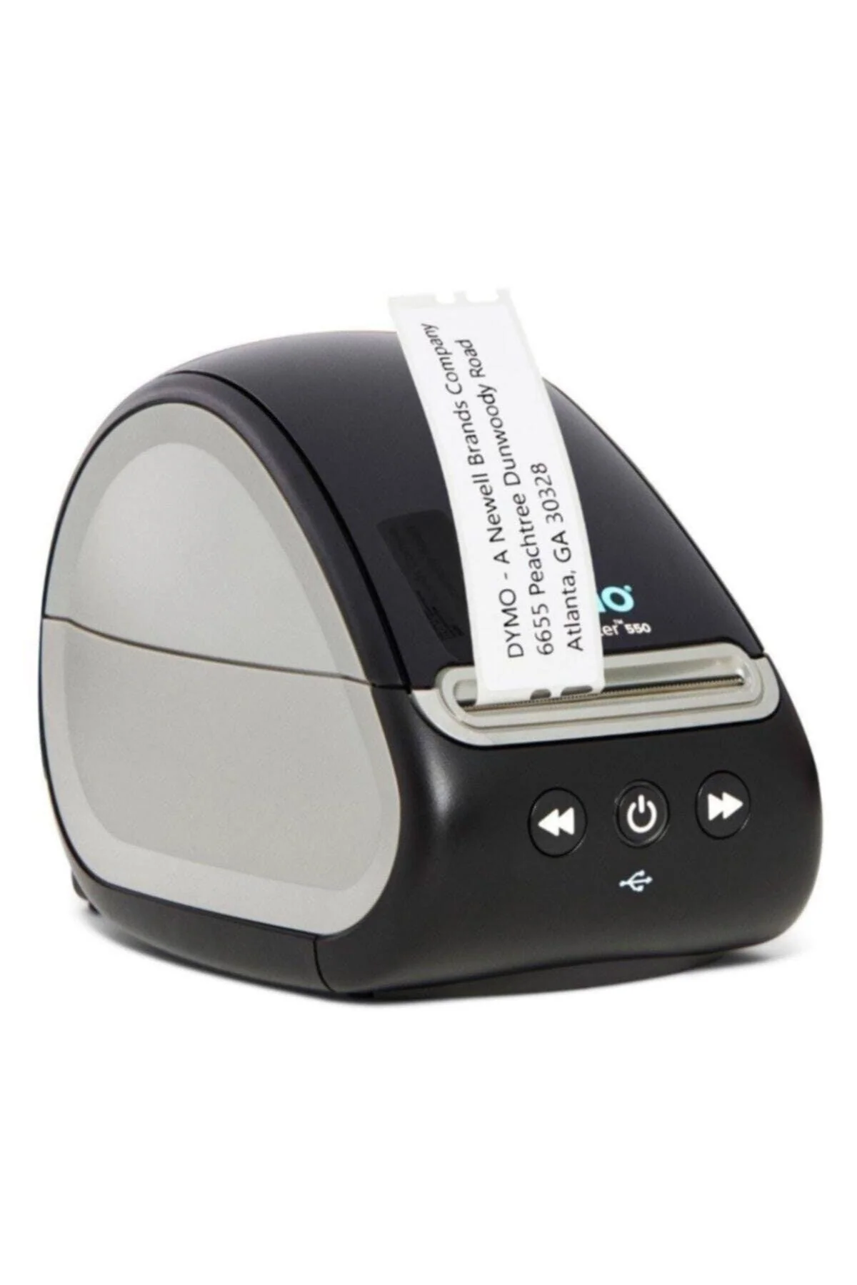 Thermal label printer with automatic label recognition