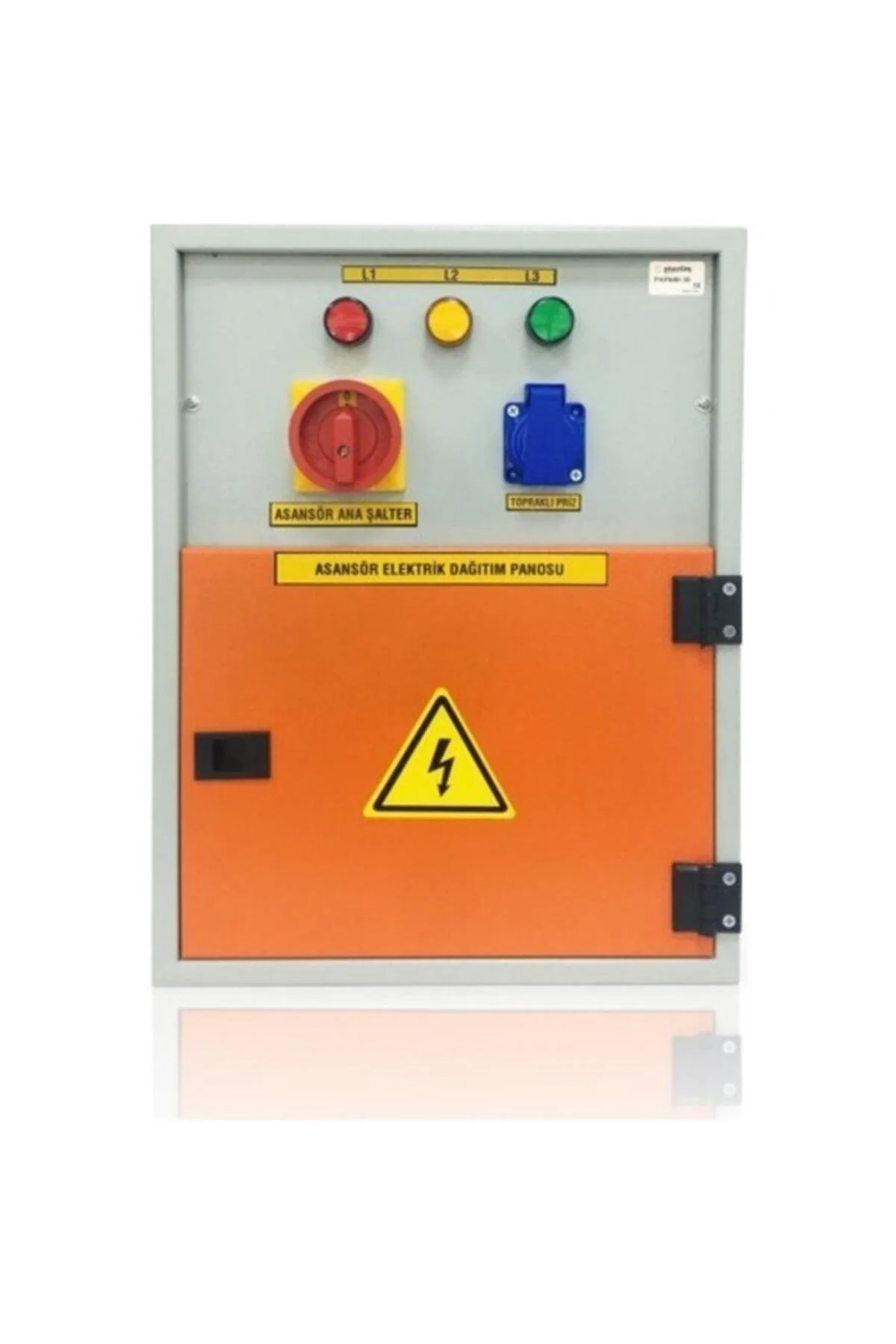 6-pole elevator energy panel - 40 amp, metal enclosure