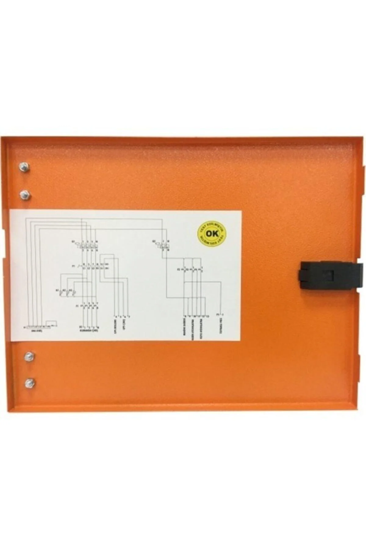 6-pole elevator energy panel - 40 amp, metal enclosure