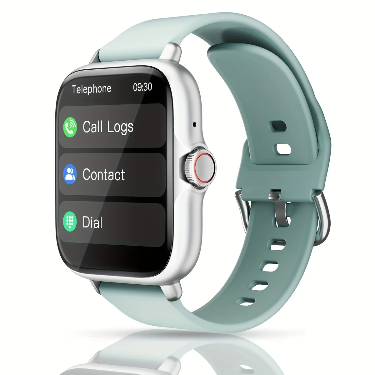 Smartwatch with 1.83 inch touchscreen display for fitness tracking
