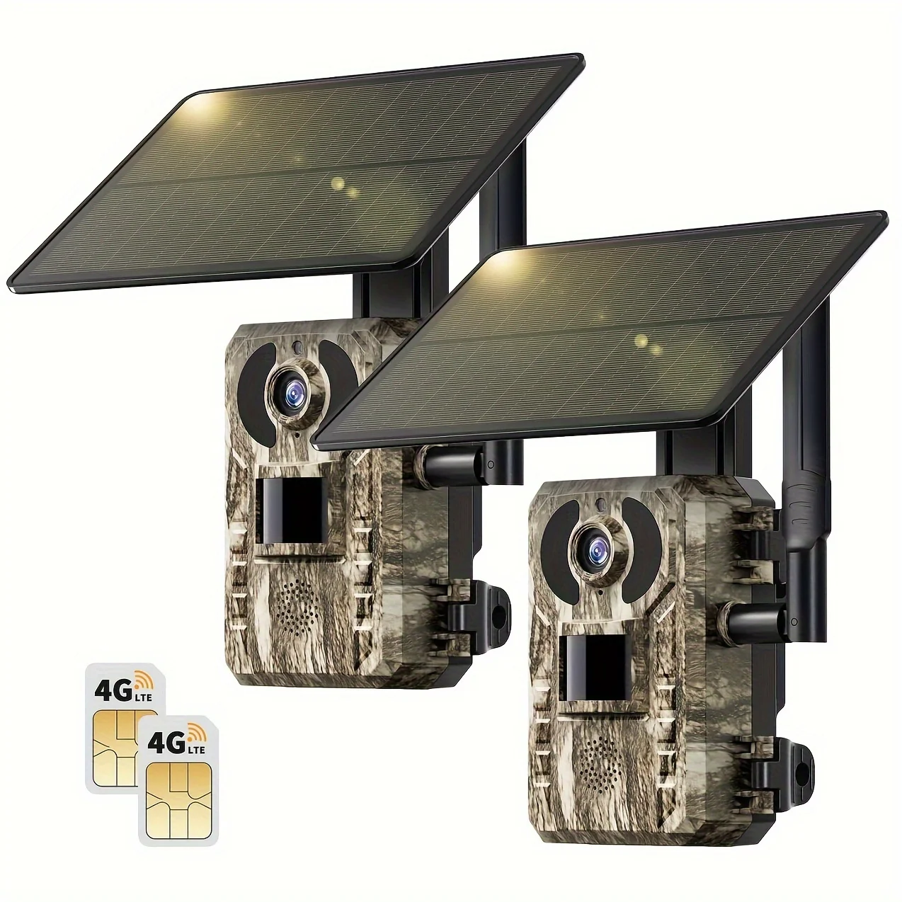 4K Cellular Trail Camera with Live View and Solar Panel