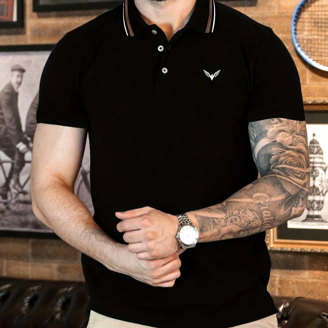 Men's Lightweight Business Polo Shirt