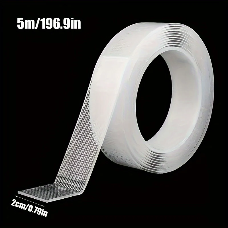 Heavy-Duty Double-Sided Nano Adhesive Tape (1-5 Meters)