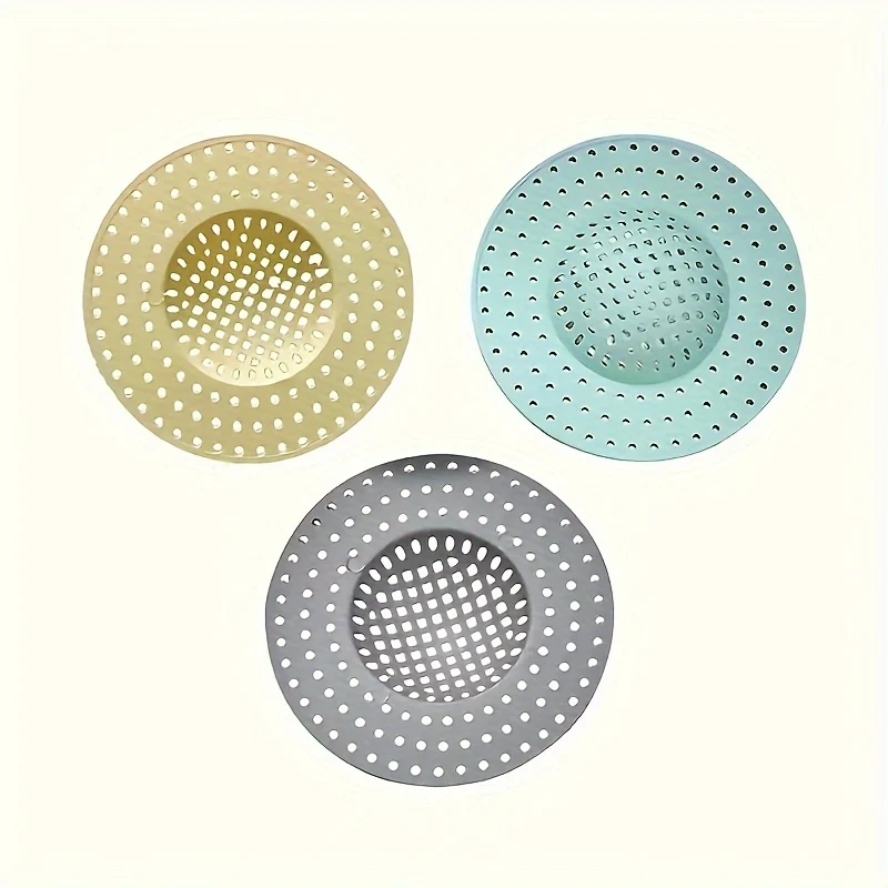 3pcs Kitchen Sink Strainer Set with Hair and Food Catcher