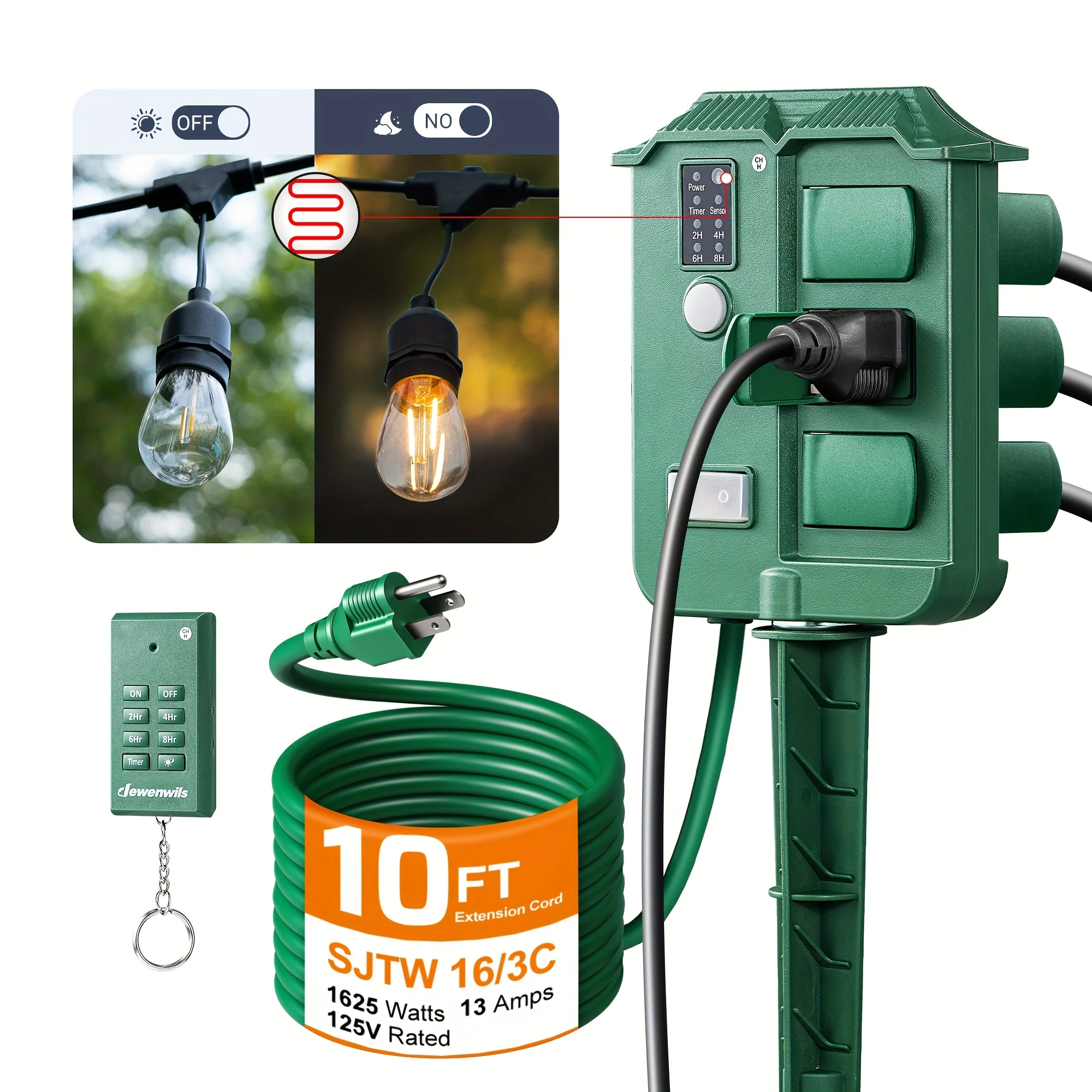 Ground Socket Timer for Automatic Appliance Control