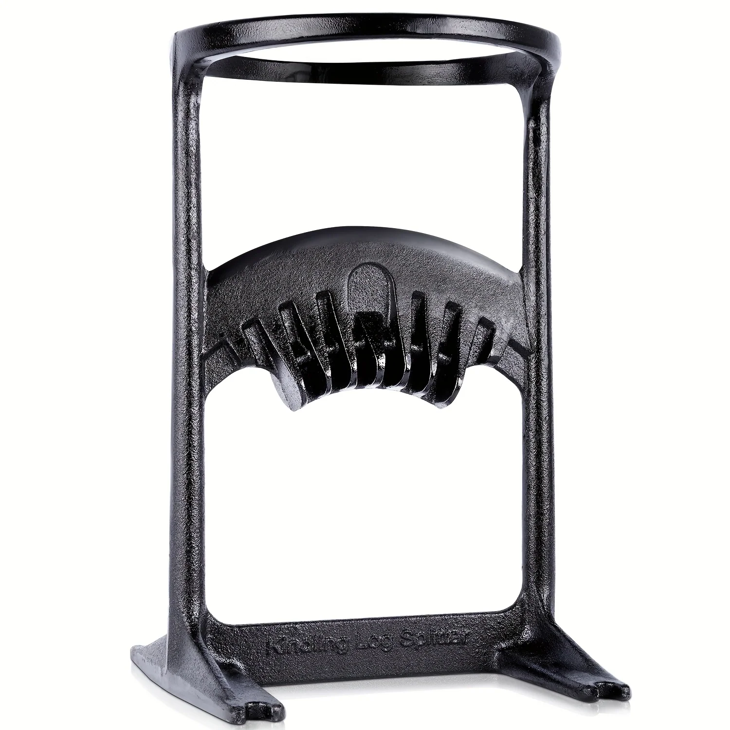 Heavy-Duty Cast Iron Kindling Splitter with 10.2-Inch Head, 18 lb