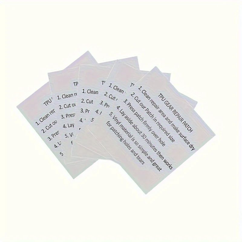 Transparent Nylon Cloth Patches for Outdoor Gear Repair