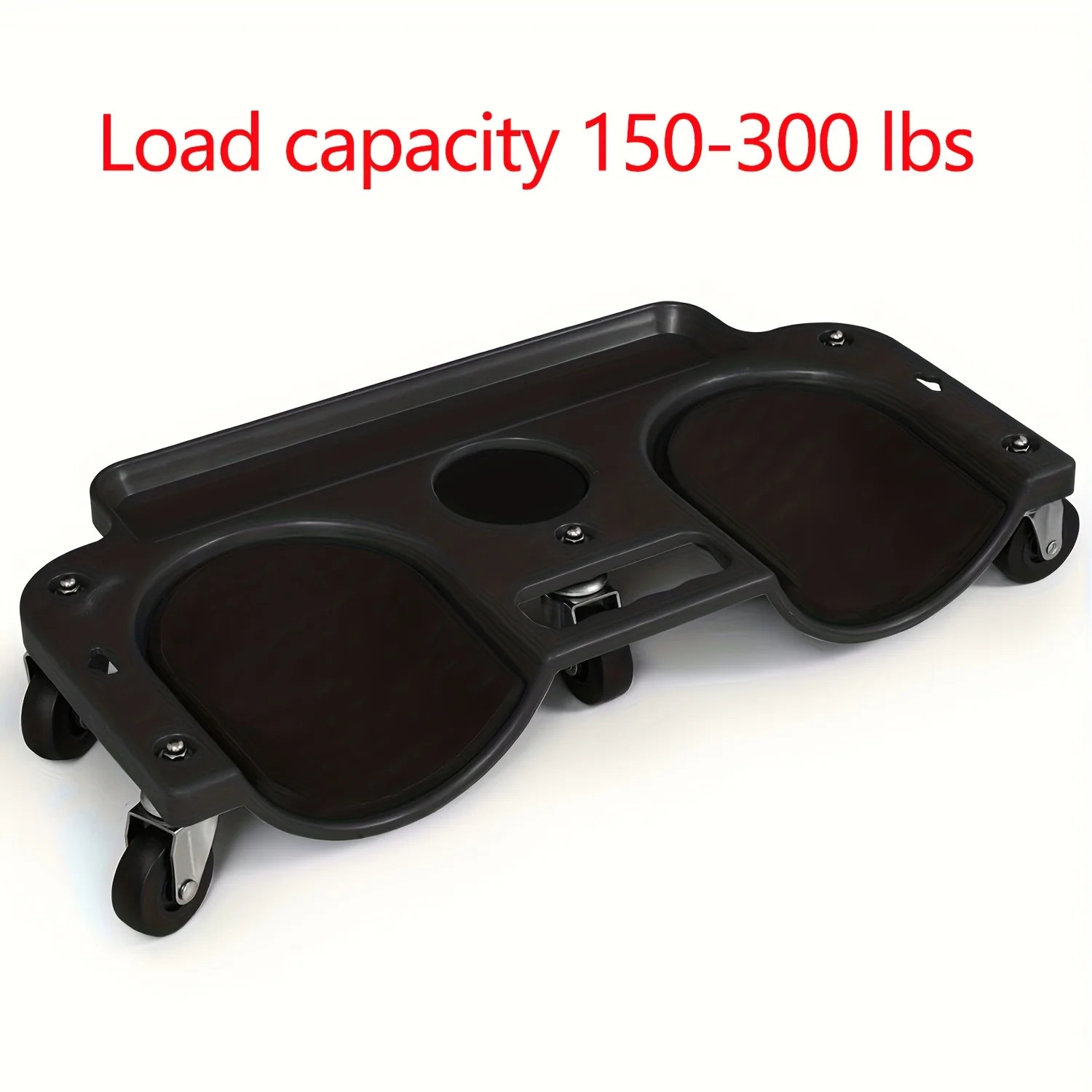 Rolling Knee Pad with Wheels and Tool Tray