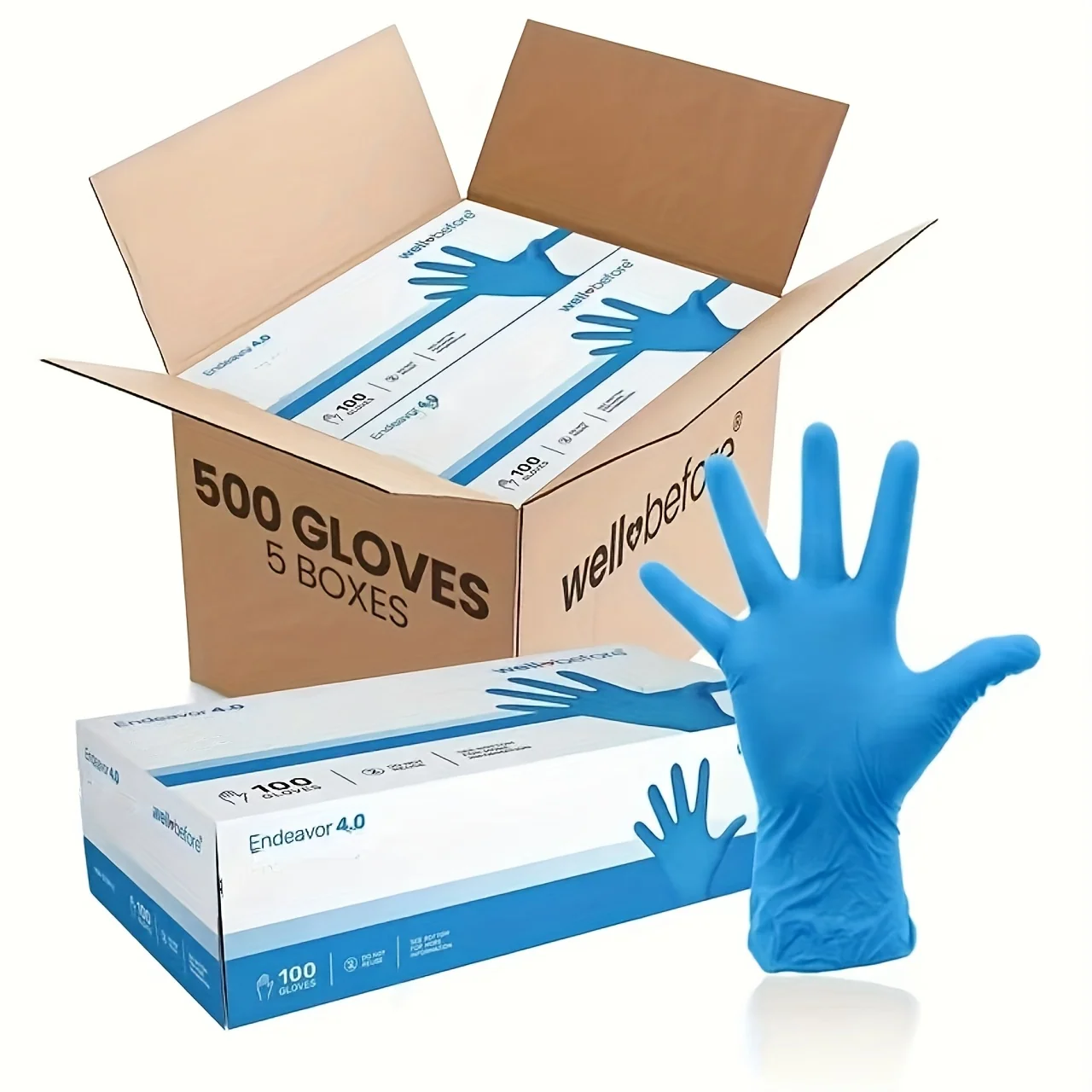 Bulk Pack Anti-Slip Nitrile Gloves for Cleaning and Pet Care