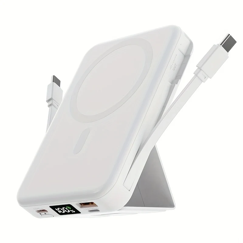 10000mAh portable power bank with fast charging and wireless feature