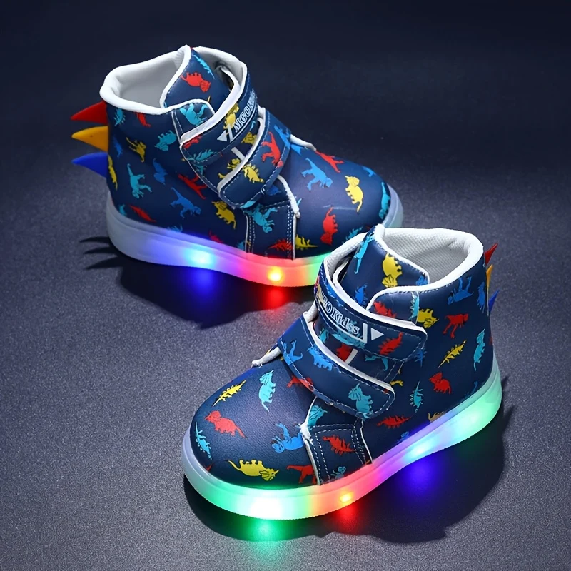 Light-Up Dinosaur Sneakers for Kids Ages 1‑6