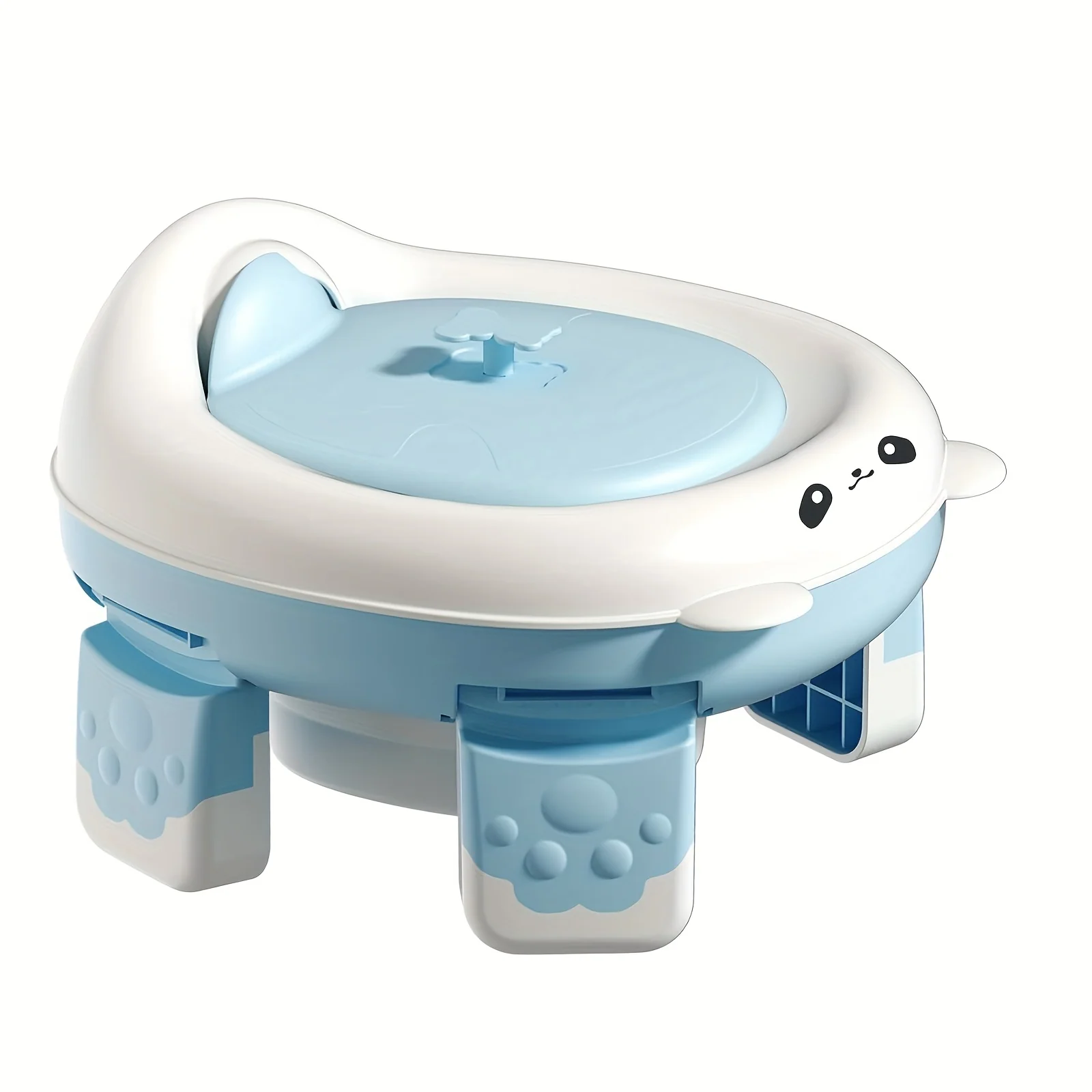 Foldable Travel Potty Training Seat with Storage Bag and Free Bags