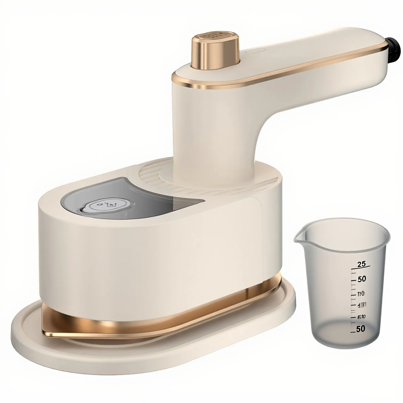 Mini portable clothing steamer for travel and home use